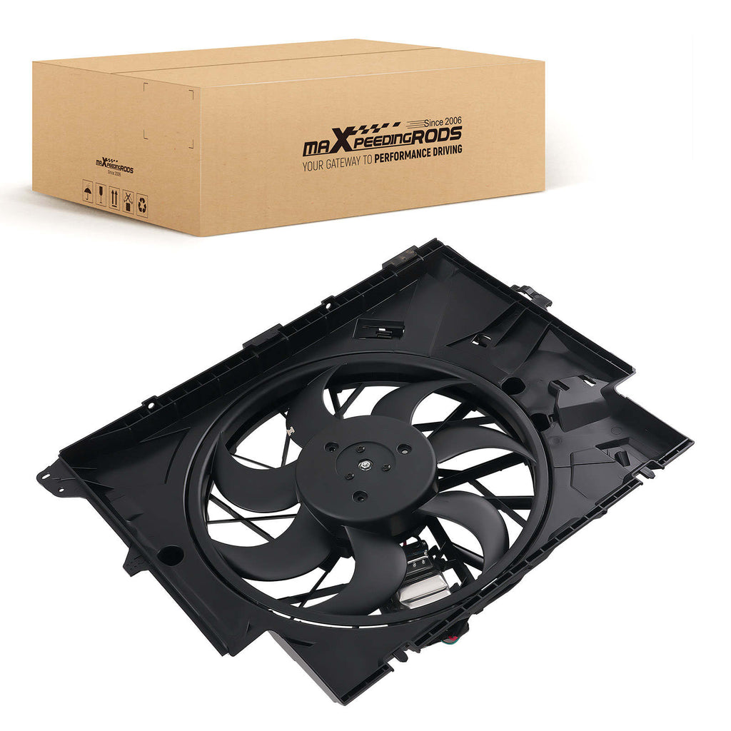 Kühlerlüfter kompatibel für BMW 1er 116d 118d 120d 17427801993 17427788905 240W 7-Flügel