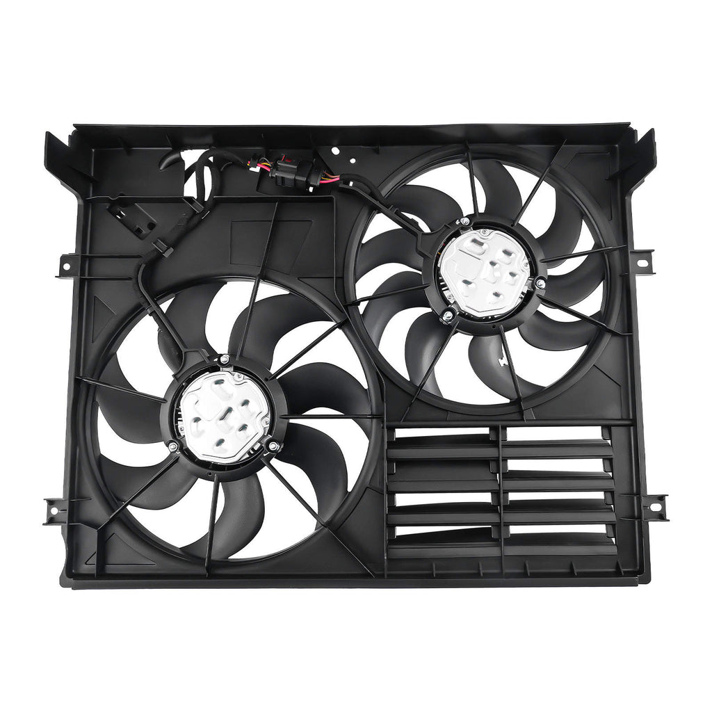 Kühlerlüfter 240W 4-Pin kompatibel für VW Sharan 2.0 TFSI 2010-2015 7N0121207A 7740148
