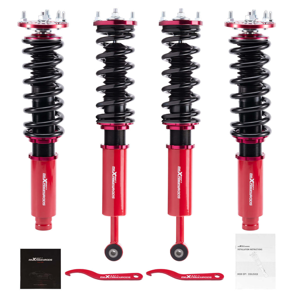 Tieferlegung Gewindefahrwerk Kit kompatibel für Honda Accord Euro 2003-2008 336lbs