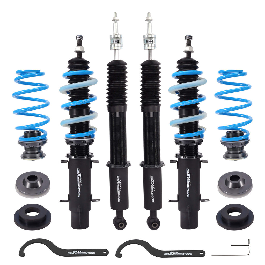 FrontRear Gewindefahrwerk kompatibel für VW GOLF MK4 (1J1) Kompatibel Für FWD 1997–2006 Höhenverstellbar