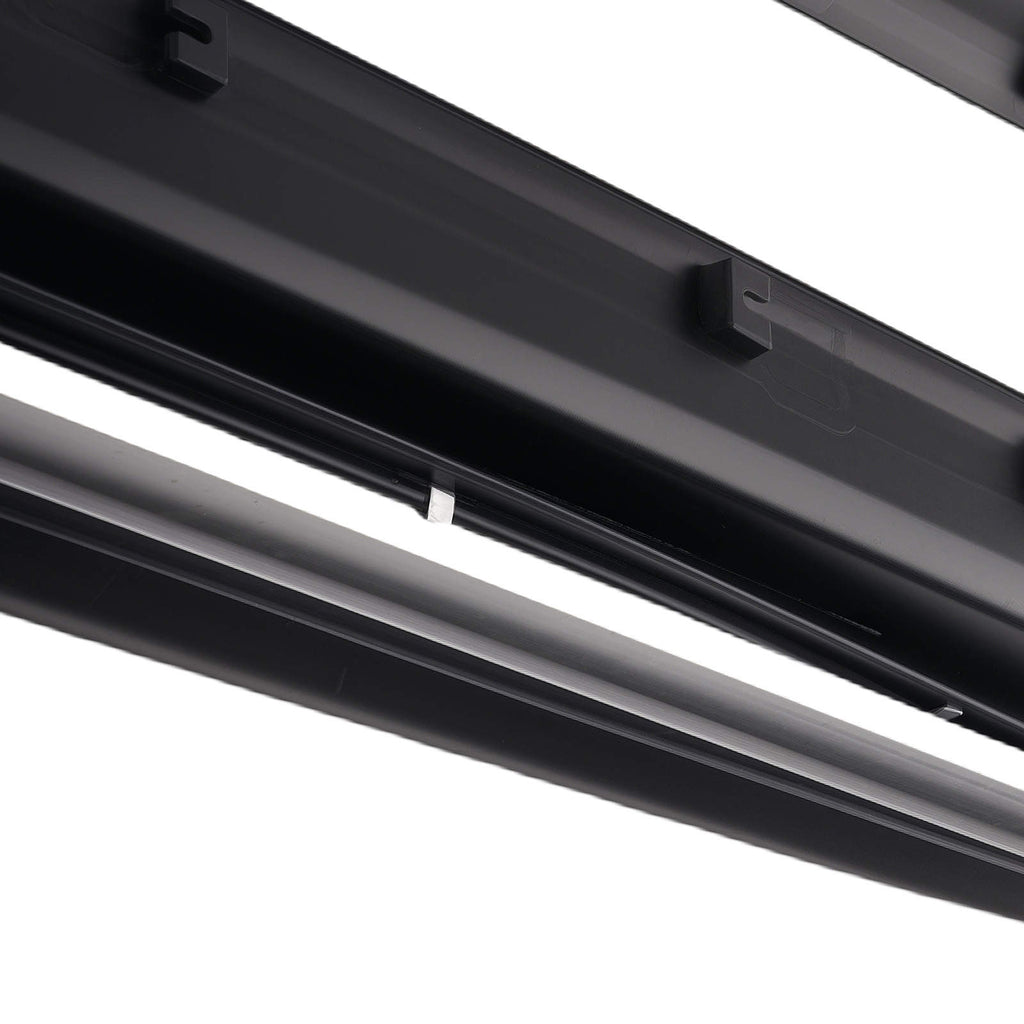 Alu Seitentrittbretter kompatibel für BMW X3 G01 2017-2023 Links Rechts Schwarz 2x