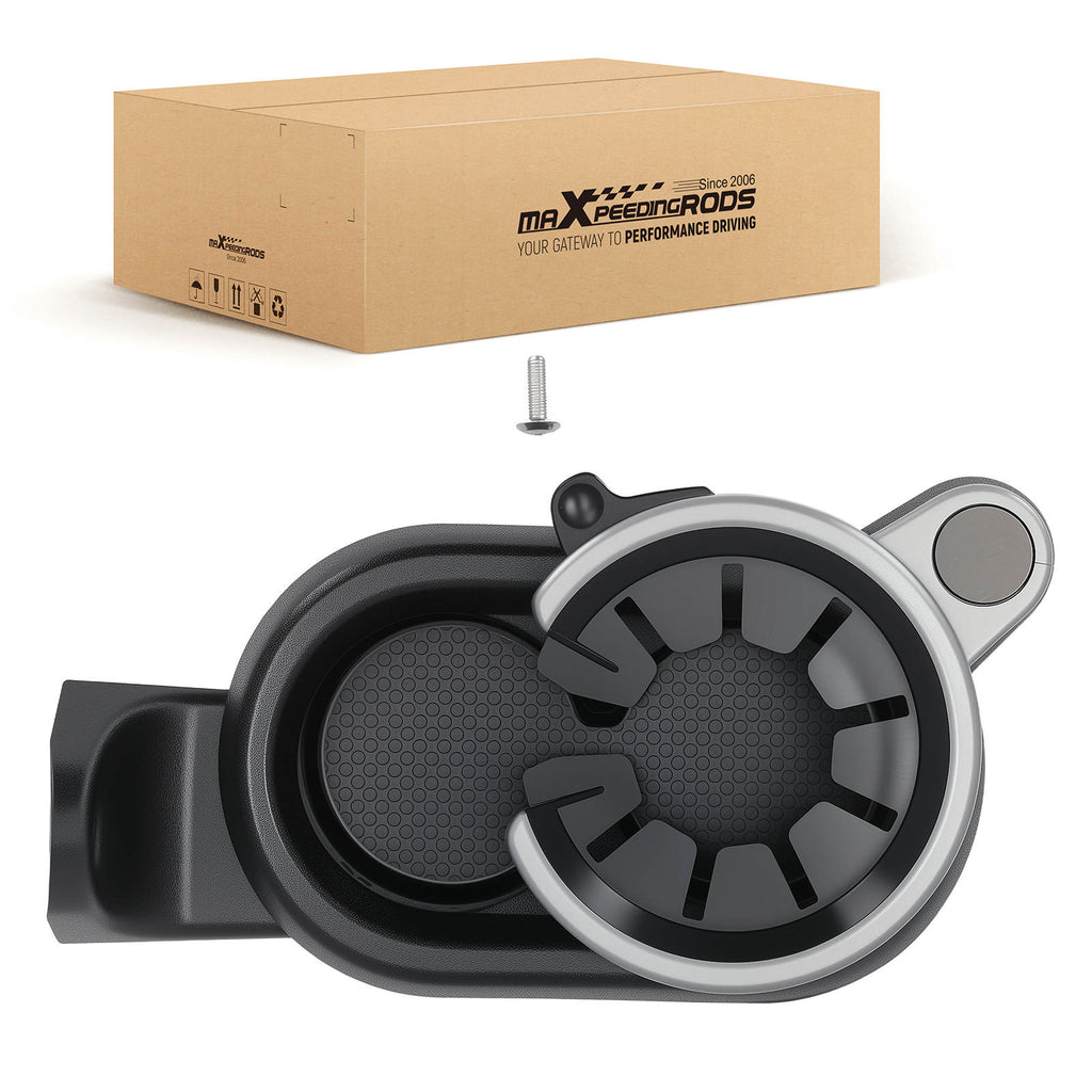 Getränkehalter kompatibel für Smart Fortwo 2007-2014 A4518100370 Schwarz Vorne