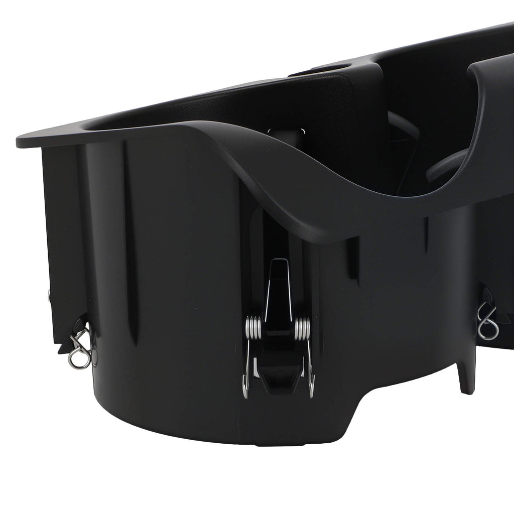 2-fach Becherhalter kompatibel für Mercedes-Benz W221 2009-2015 Schwarz A2218130014