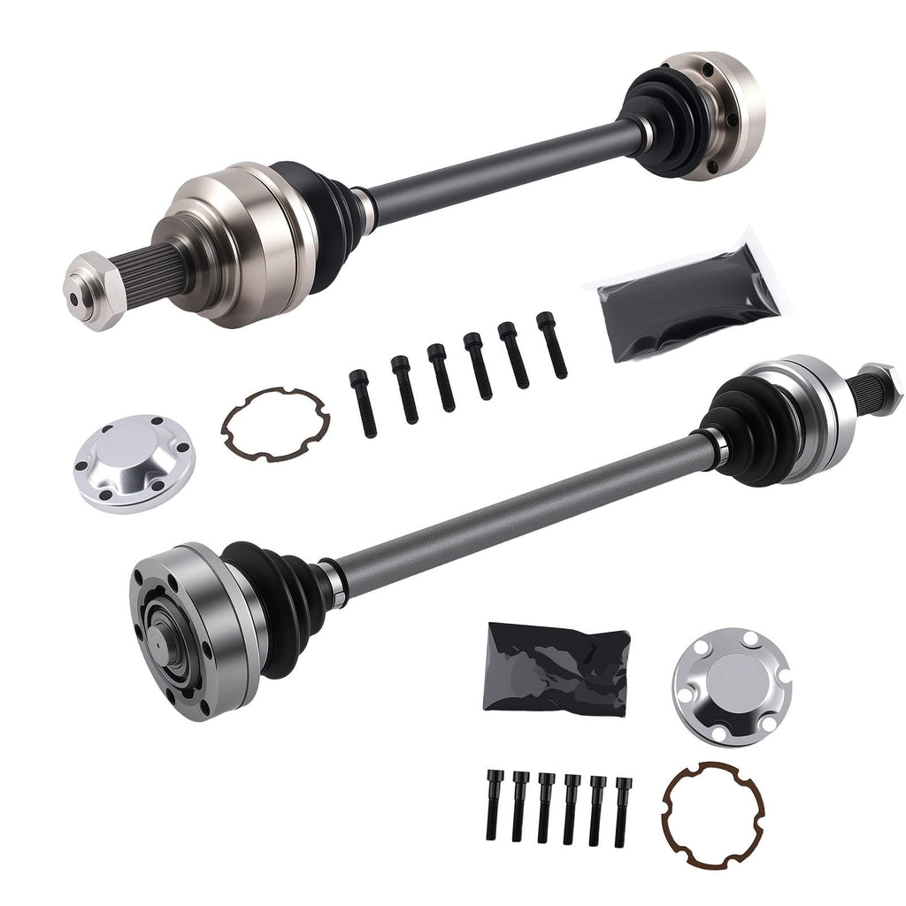 2X ANTRIEBSWELLE HINTEN passend kompatibel für BMW 1er E81 E82 3er E90 E92 AB BJ 04