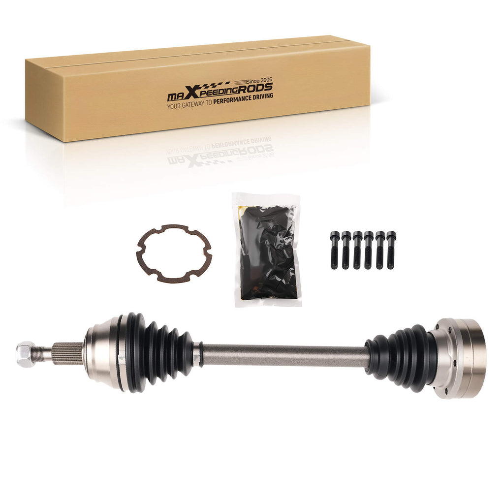 Antriebswelle Vorne Links ohne ABS Ring Schaltgetriebe kompatibel für Audi A3 kompatibel für VW Seat Skoda