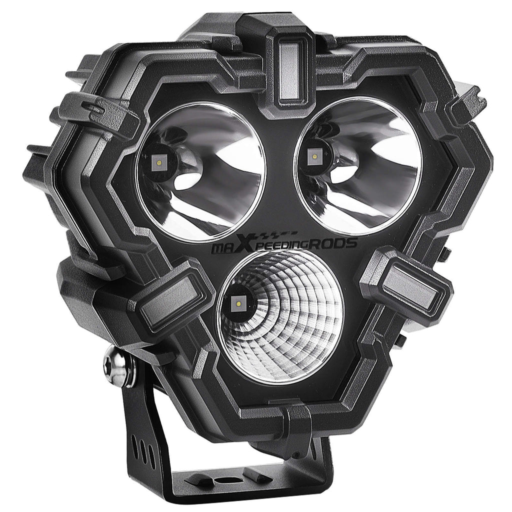 2x 5zoll LED Zusatzscheinwerfer Arbeitsscheinwerfer for Offroad SUV Traktor