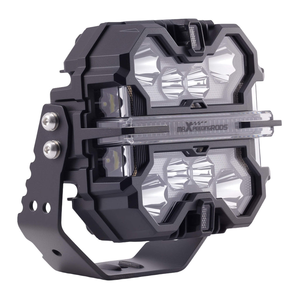 7 Zoll LED Zusatzscheinwerfer For Universal Offroad SUV 4x4 332W RGB DRL IP68
