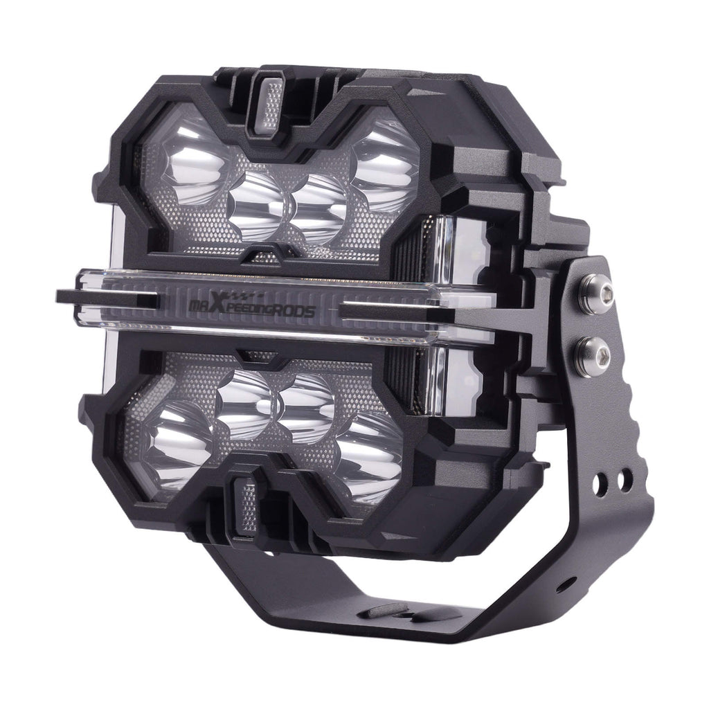 7 Zoll LED Zusatzscheinwerfer For Universal Offroad SUV 4x4 332W RGB DRL IP68