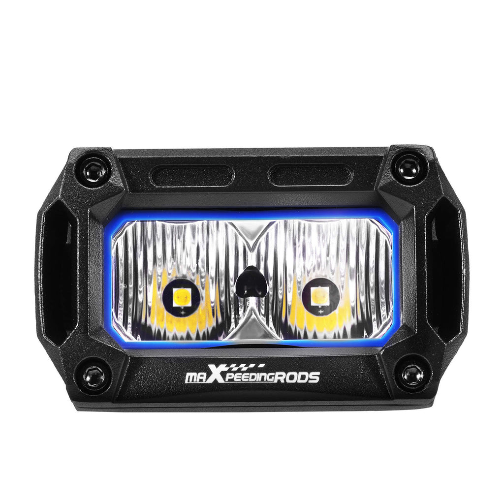 2 Stück LED Driving Offroad Zusatzscheinwerfer Arbeitsscheinwerfer mit Kabel
