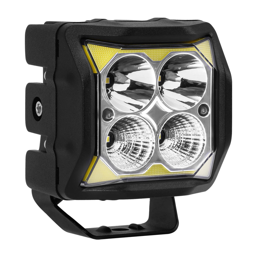 110W LED Arbeitsscheinwerfer 11040LM 4 Spot Flood IP68 for Offroad ATV Boot