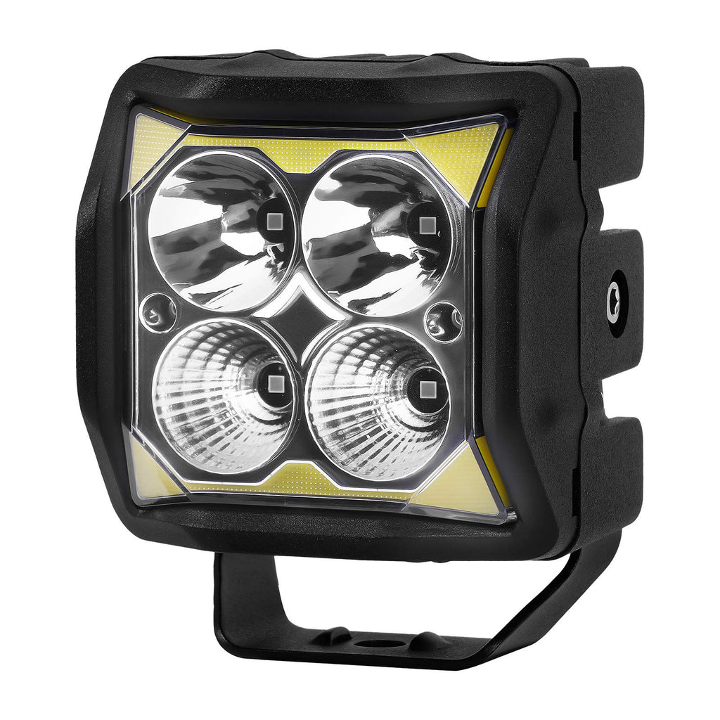 110W LED Arbeitsscheinwerfer 11040LM 4 Spot Flood IP68 for Offroad ATV Boot