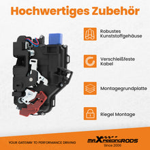 Laden Sie das Bild in den Galerie-Viewer, Türschloss Stellmotor hinten rechts kompatibel für VW Golf 1K Jetta 1K Touran 1T 7L083901
