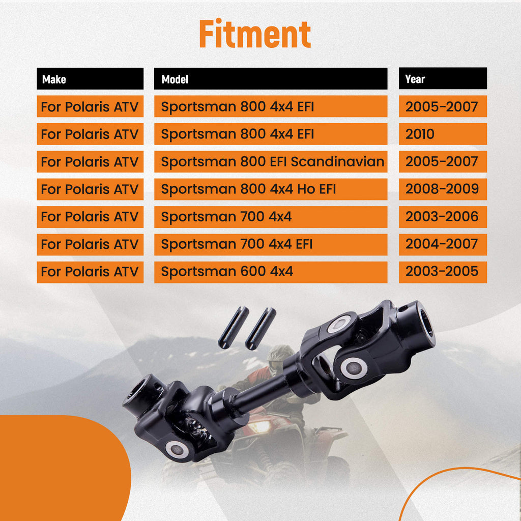 Kardanwelle Gelenkwelle Hinten kompatibel für Polaris ATV Sportler 800 4x4 EFI 2010