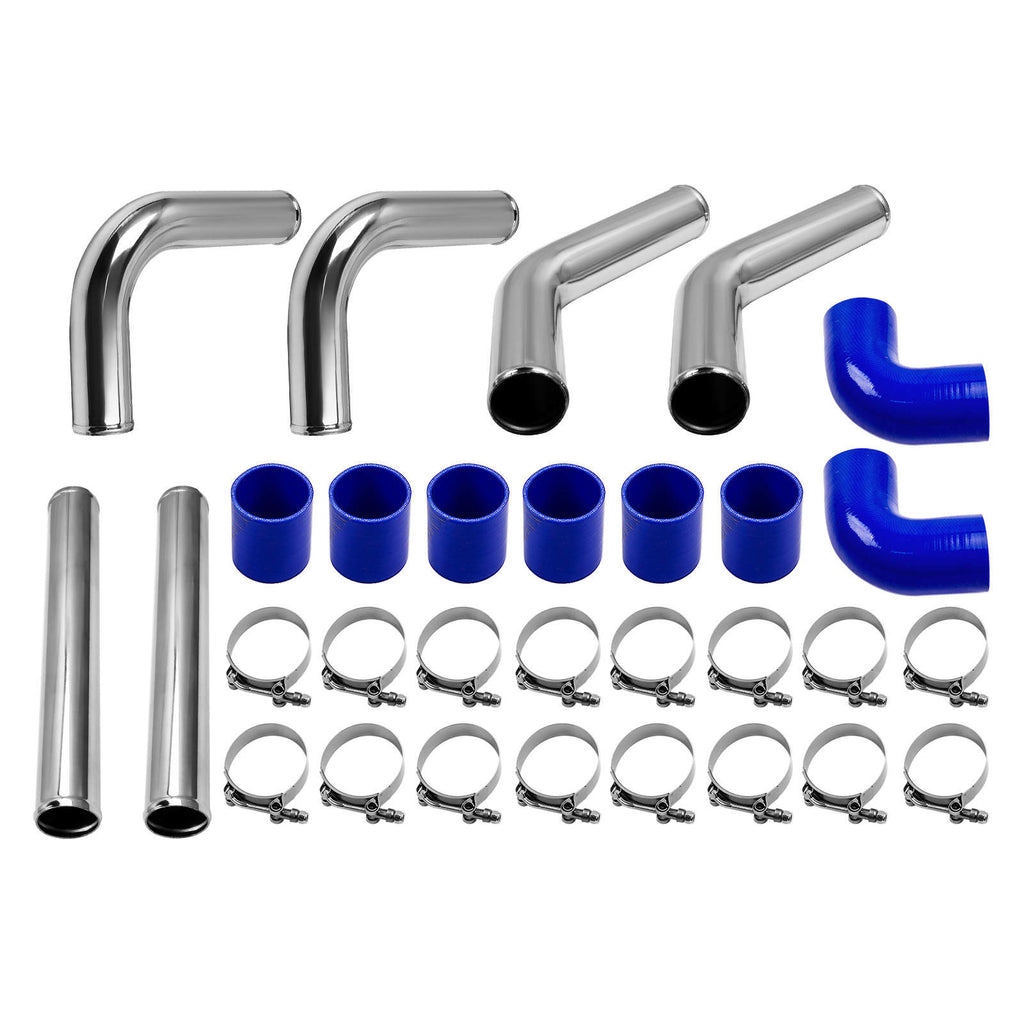 T3 T4 Universal Turbolader Kit + Wastegate + Intercooler + Piping + Oil Line Set
