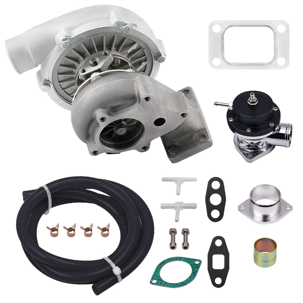 Turboalder Turbo T04E T3/T4 .63 A/R 1.5 - 2.5L 400PS Universal 4/6 Zylinder BOV