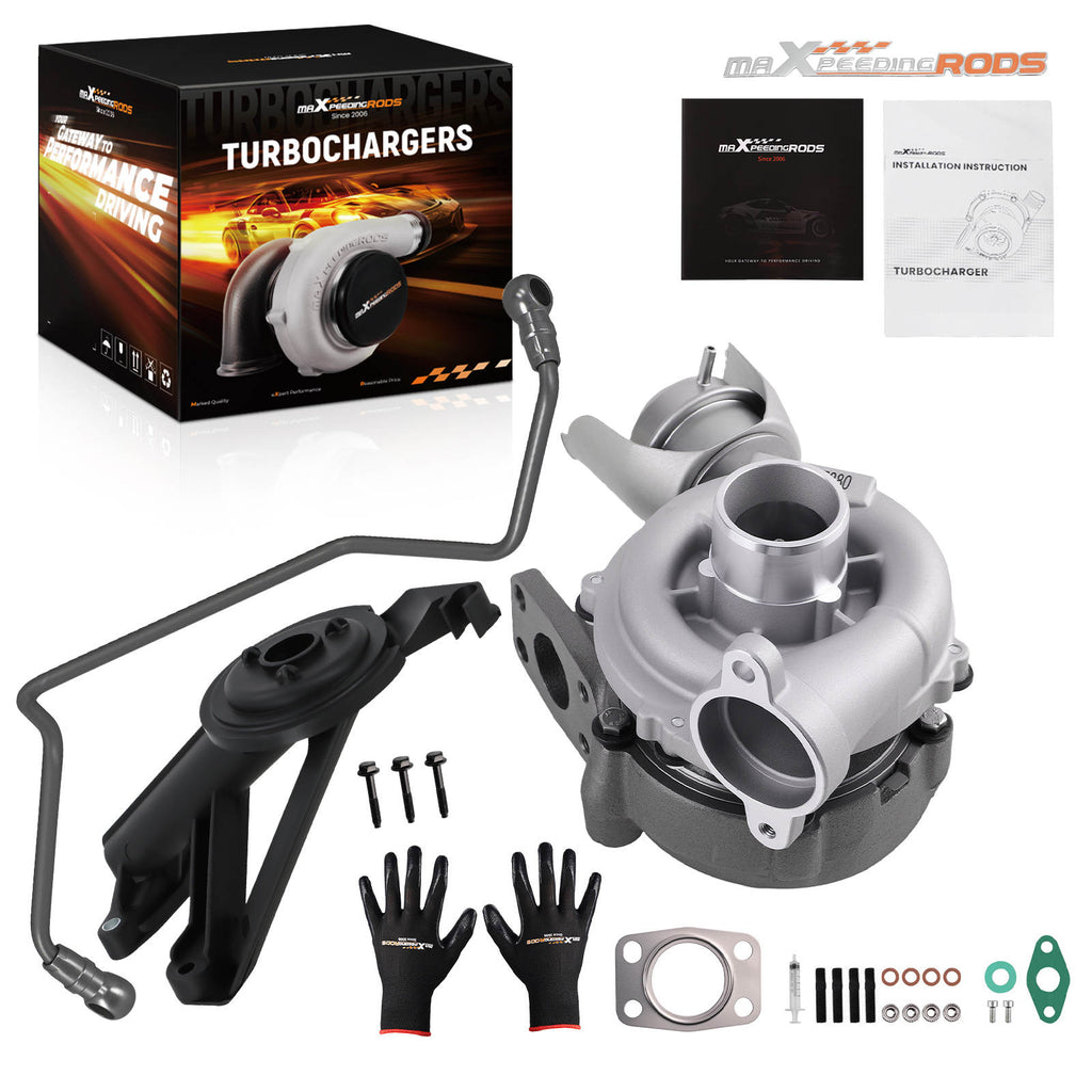 Turbolader Ölleitung kompatibel für Ford Focus C-Max 1.6 TDCi 80 kW 109 PS für GT1544V