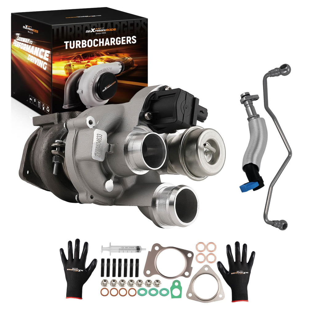 TURBOLADER Ölrücklaufleitung kompatibel für MINI Cabriolet R57 Cooper S N14 B16 A 128kW