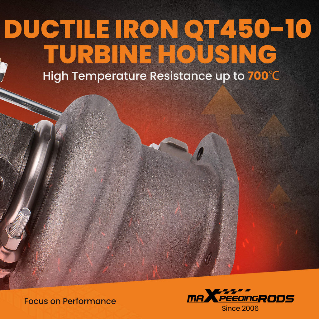 Turbo Turbocharger kompatibel für Mini Cooper/Clubman S R56 R57 R58 2007-2016 53039880118