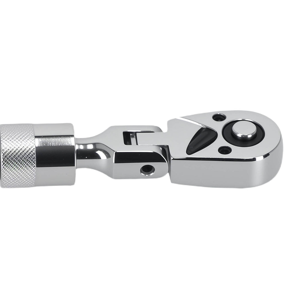 1/4 Zoll Ratsche 72 Zähne 180° Flexkopf Schnellverschluss 40Cr Stahl