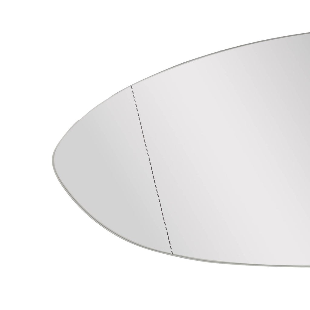 Außenspiegel Glass Fahrerseite kompatibel für VW Golf VII 5G0857521 Beheizt 12-20