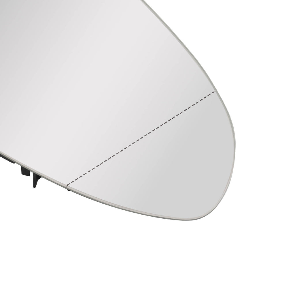 Außenspiegel Glass Fahrerseite kompatibel für VW Golf VII 5G0857521 Beheizt 12-20