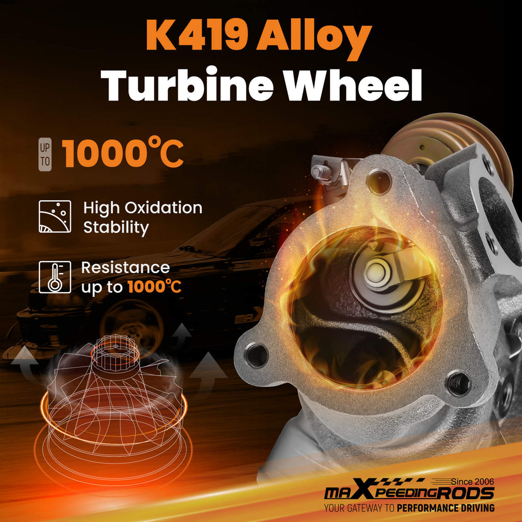 Turbolader upgradeK03 kompatibel für VW PASSAT kompatibel für AUDI A4 A6 1.8 T 53049880015 058145703L