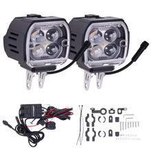 Laden Sie das Bild in den Galerie-Viewer, 120W LED Hilfsscheinwerfer for Motorrad ATV UTV Pickup Offroad IP67 12V DC