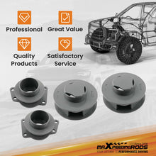 Laden Sie das Bild in den Galerie-Viewer, Antriebsstrang 2.5 / 6,4 cm Höherlegungssatz Level Lift Kit kompatibel für Jeep Liberty KK 4WD