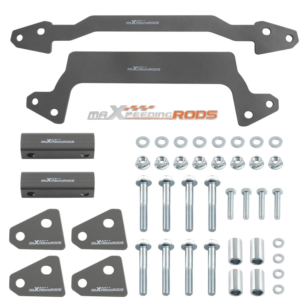 Antriebsstrang 2 vorne hinten Höherlegungskit Satz kompatibel für Kawasaki Brute Force 650i 750i 2005-13