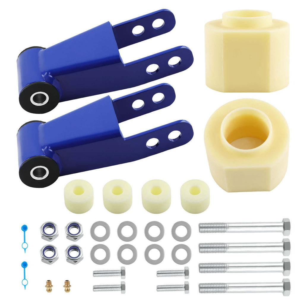 Antriebsstrang Höherlegungssatz Leveling Lift Kit kompatibel für Jeep Cherokee XJ 4x4 4WD Bj. 84-01