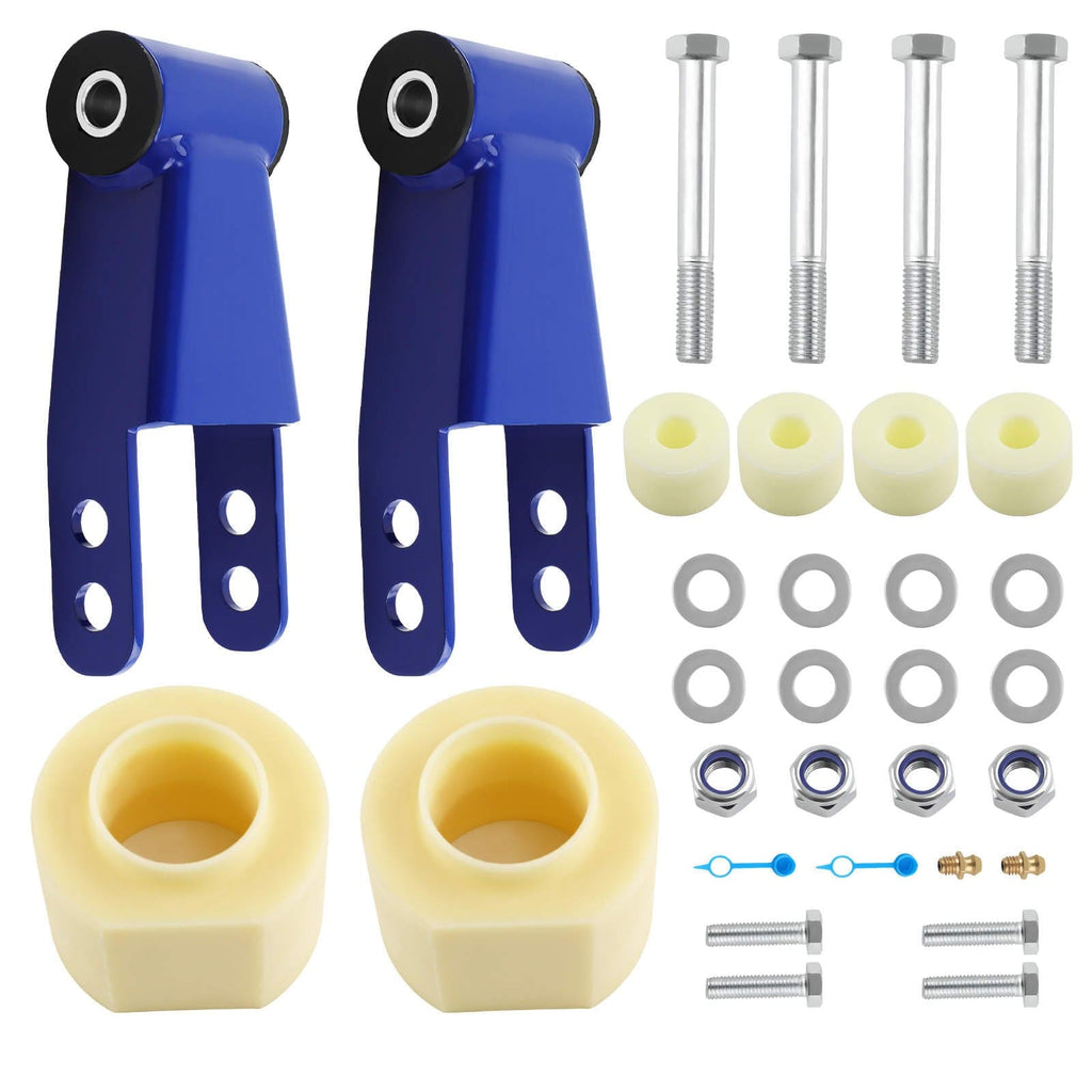 Antriebsstrang Höherlegungssatz Leveling Lift Kit kompatibel für Jeep Cherokee XJ 4x4 4WD Bj. 84-01