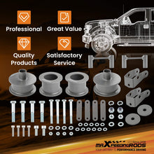 Laden Sie das Bild in den Galerie-Viewer, Antriebsstrang Full 3 Front Rear Lift spacer Kit kompatibel für Jeep Wrangler JK 2007-18 up to 33 tires