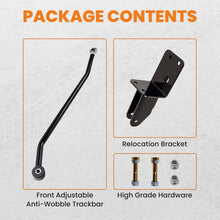 Laden Sie das Bild in den Galerie-Viewer, Antriebsstrang Adjustable Front Track Bar kompatibel für Jeep Cherokee XJ 1984-2001 w/ 4-6.5 inch links A