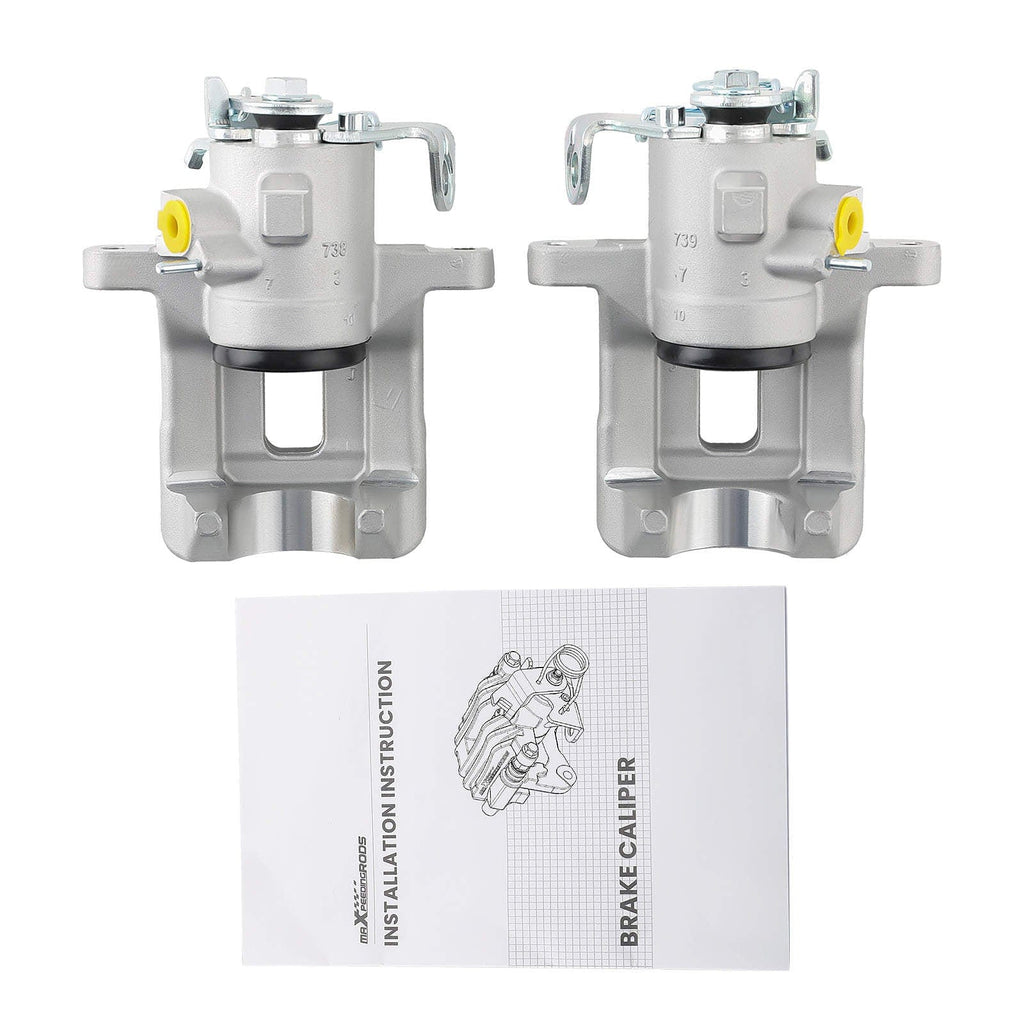 Bremssattel 2x Bremssattel Hinten Rechts Links kompatibel für Audi A4 B6 kompatibel für Seat Exeo 3R2 3R5 1KD 1KP