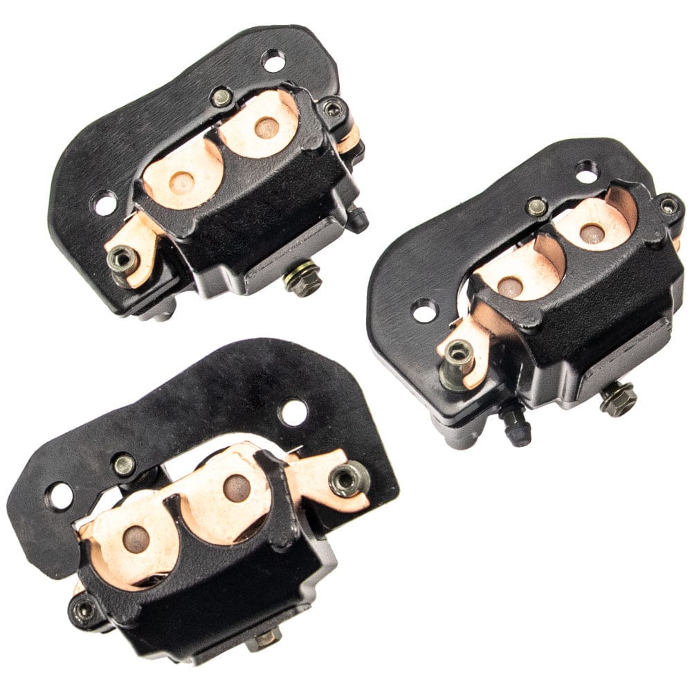 Bremssattel Bremssattel kompatibel für Can-Am Outlander Vorne Links Und Rechts + 1 Stück Hinten Rechts