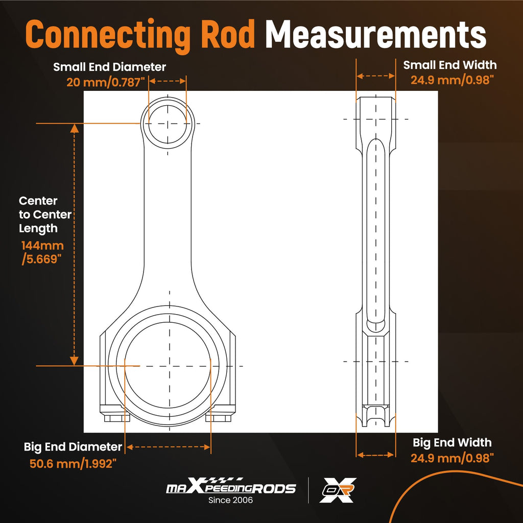 Für VolksWagen Pleuel Für Audi VW Golf GTI TT 1.8T 16V 20V Stahlpleuel H-Schaft Con Rod Rods ARP 2000