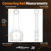 Laden Sie das Bild in den Galerie-Viewer, Für VolksWagen Pleuel Für Audi VW Golf GTI TT 1.8T 16V 20V Stahlpleuel H-Schaft Con Rod Rods ARP 2000