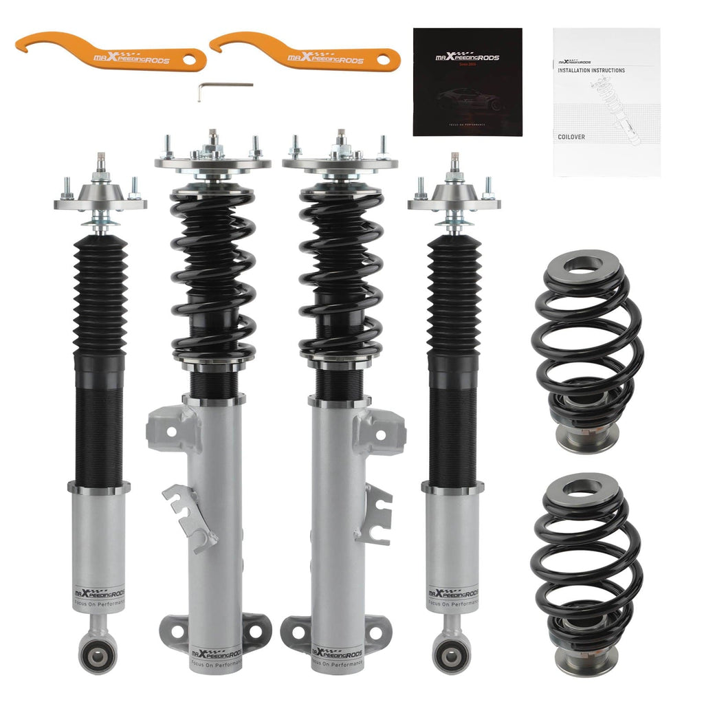 Gewindefahrwerke 24-fach verstellbare Gewindefederbeine kompatibel für BMW 3er E36 318i 323i 325i 328i 91-99