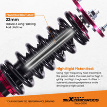 Laden Sie das Bild in den Galerie-Viewer, Gewindefahrwerke Höheverstellbares Gewindefahrwerk kompatibel für BMW 5 Series E60 04-10 Coilover Suspension