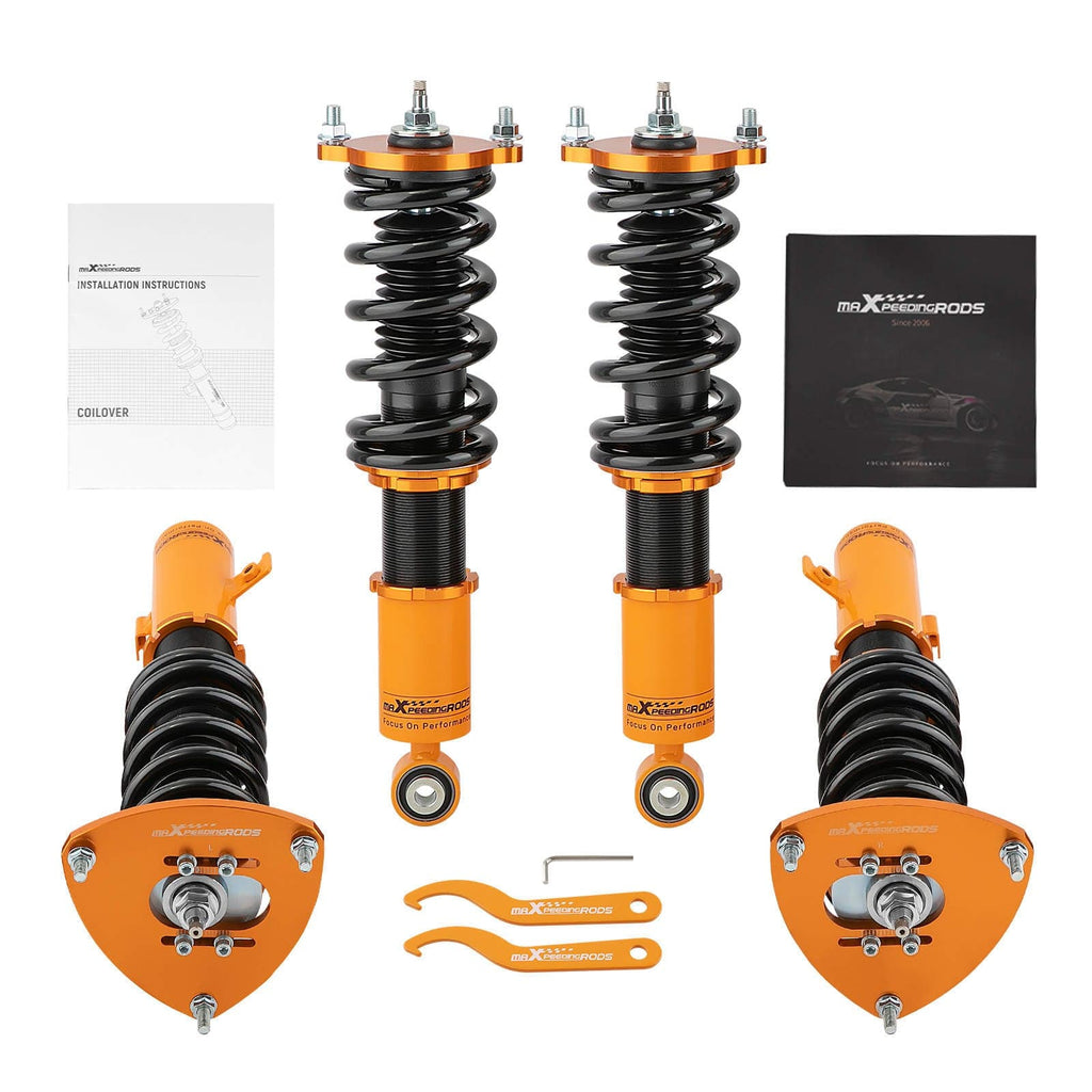 Gewindefahrwerke Gewindefahrwerk kompatibel für Subaru Legacy 05-2009 BL BP Limousine Einstellbarer Dämpfer