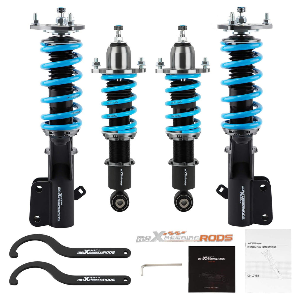 Gewindefahrwerke MaXpeedingrods Gewindefahrwerk Dämpfung einstellbar kompatibel für Honda Civic EX EM2 01-05