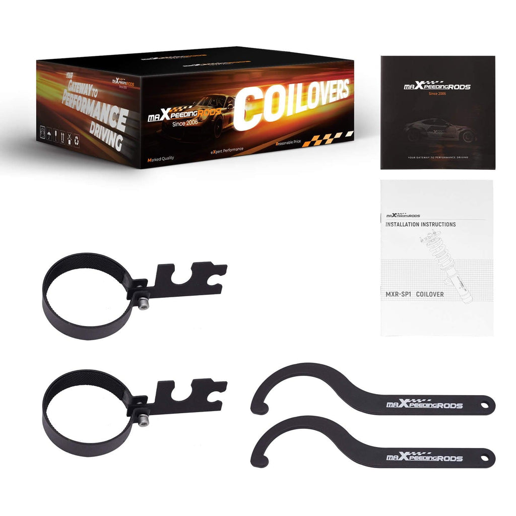 Gewindefahrwerke 24 Wege Gewindefahrwerk kompatibel für Mini Cooper R52 Cabrio 04–07 R50 01–06 Federbeine