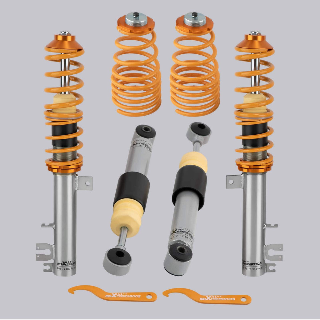 Gewindefahrwerke Gewindefahrwerk Sportfahrwerk kompatibel für Fiat 500 kompatibel für Abarth Ford Ka Mk2 Panda 2008-2016
