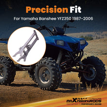 Laden Sie das Bild in den Galerie-Viewer, Halterungen montieren +4” Silber mit verlängerten Unterfahrschutz für Yamaha Banshee YFZ350 1987-2005