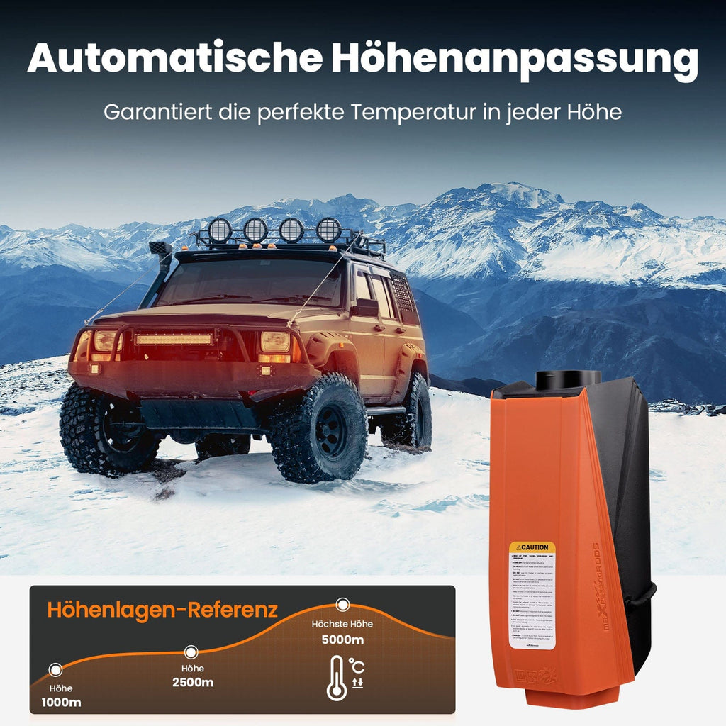 Heizlüfter 5KW luftheizung diesel mit Moblie-Steuerung für Wohnmobile, für Campervans, für Travel Trailers luftheizung diesel