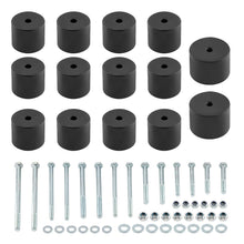 Laden Sie das Bild in den Galerie-Viewer, Karosserieverlängerungskit 50mm Body Lift Kit Blocks Bolts kompatibel für Nissan Navara D22 Dual Cab w/ Tub 2 inch