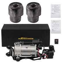 Laden Sie das Bild in den Galerie-Viewer, Kombinierte Produkte 2X Luftbalg Hinten + Kompressor + Ventilblock kompatibel für BMW X5 F15 F85 X6 F16 F86