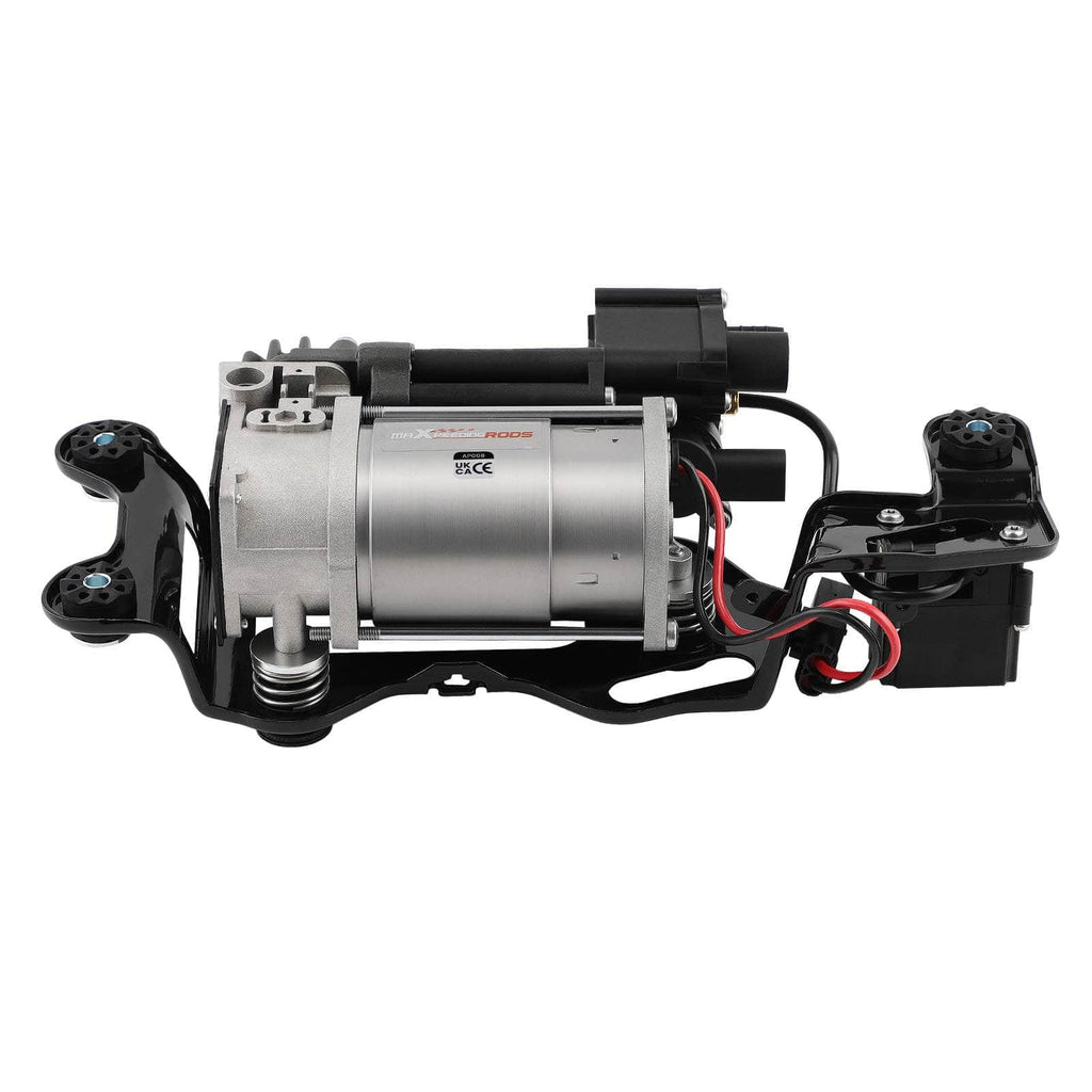 Kombinierte Produkte 2X Luftbalg Hinten + Kompressor + Ventilblock kompatibel für BMW X5 F15 F85 X6 F16 F86