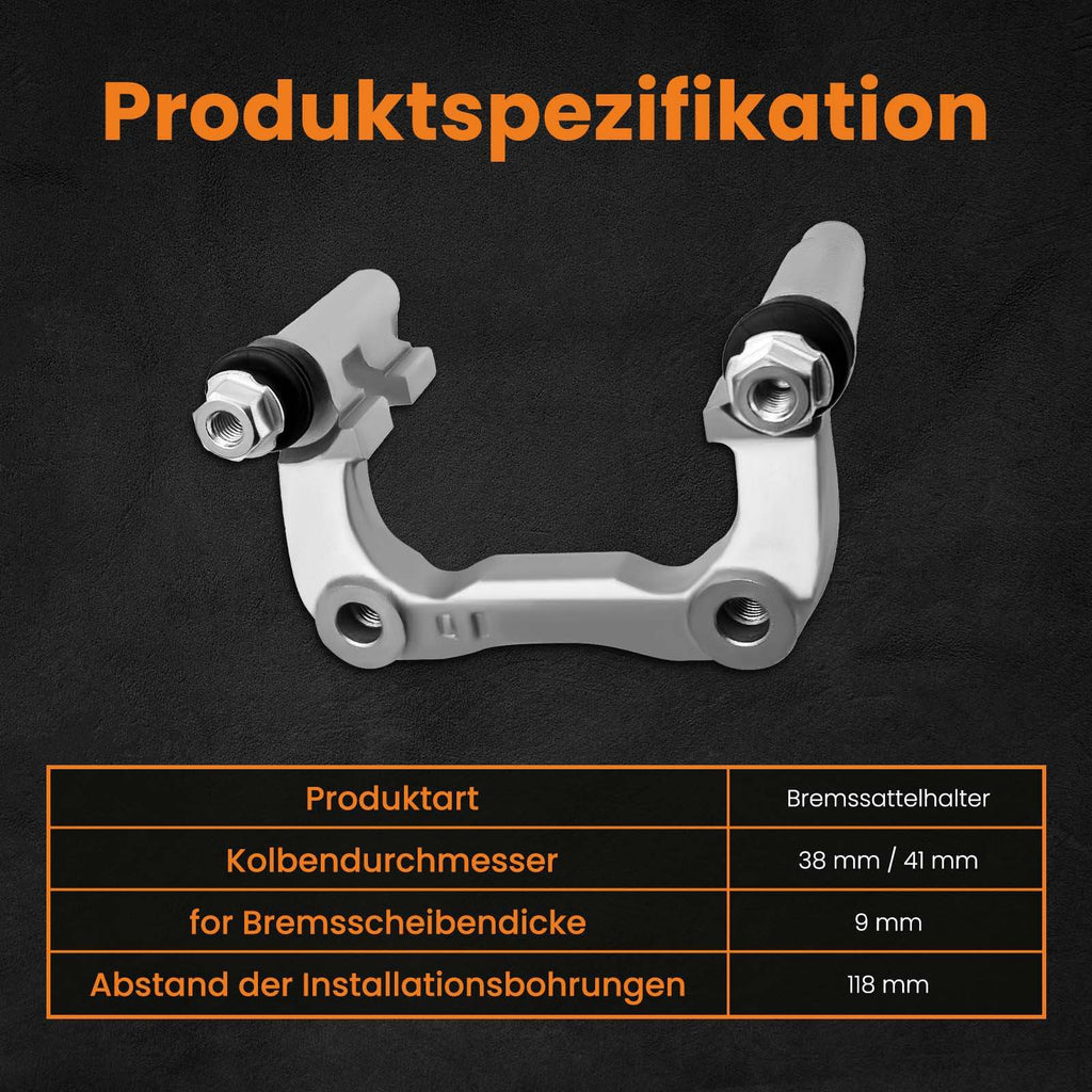 Kombinierte Produkte 2x Bremssattel +2x Bremssattel kompatibel für Audi A3 kompatibel für VW Golf 4 Seat Ibiza 2 3 6Q0615425A