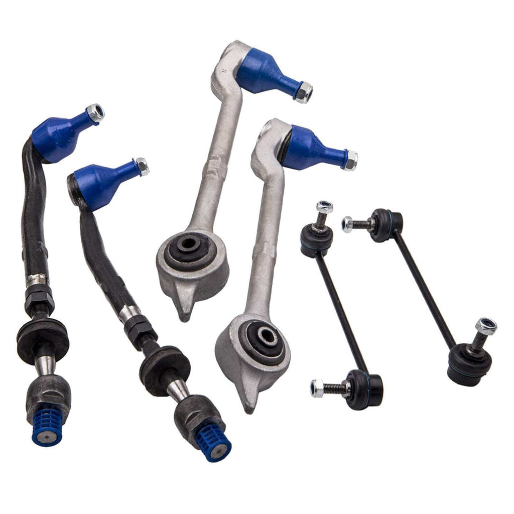 Kombinierte Produkte Vorne Hinten Querlenker Set kompatibel für Bmw 5er E39 +Touring 520–530 525i 528i 18-teilig